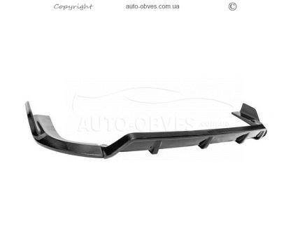 Rear diffuser BMW X5 G05 - type: v2 2019-2022 natural carbon photo 2