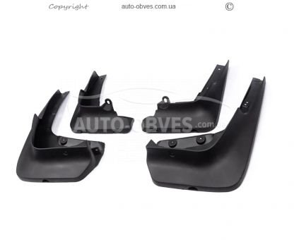 Mud flaps model BMW X6 F16 2014-2018 -type: set 4pcs фото 0