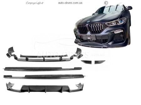 Комплект обвісів BMW X6 G06 - type: carbon v1 2019-2022 фото 0