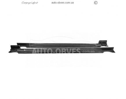 Накладки на пороги BMW X7 G07 - type: карбон для M-Sport фото 2