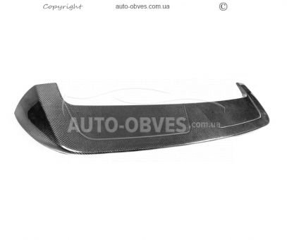 Rear window spoiler BMW X7 G07 - type: carbon v1 photo 2