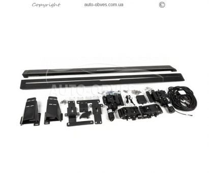 Side steps with off-road mechanism Land Rover Discovery IV - type: 2 aluminum фото 2
