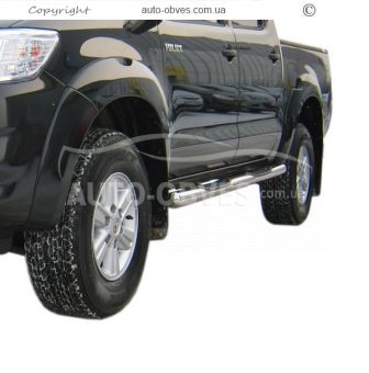 Бокові труби Toyota Hilux 2012-2015 фото 0