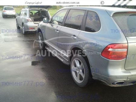 Подножки Porsche Cayenne 2002-2010 - style: BMW фото 4