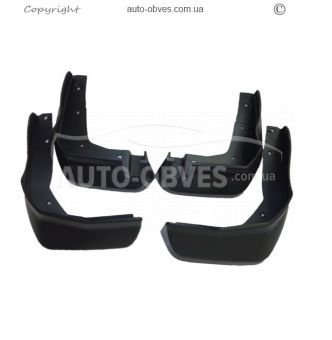 Mudguards Honda Crosstour 2013-2015 -type: set 4pcs фото 0