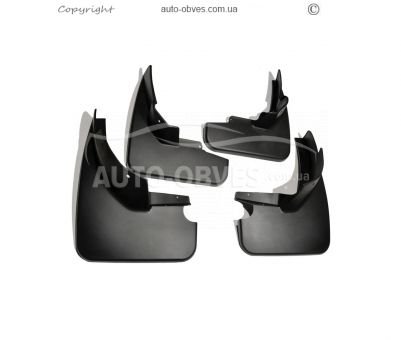 Mudguards Mercedes ML 164 - type: set of 4 pieces, without thresholds фото 0