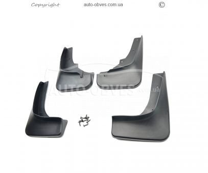 Бризговики Mitsubishi Outlander XL 2007-2012 - тип: комплект 4шт, вузький поріг фото 0