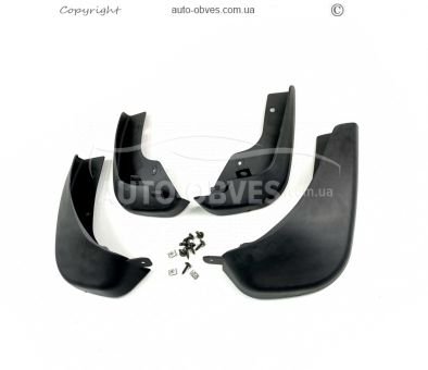 Mudguards Nissan Juke 2010-2014 -type: set 4pcs фото 0
