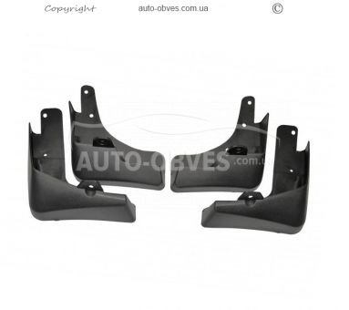 Mudguards Nissan X-Trail 2014-2017 -type: set 4pcs фото 0