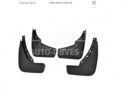 Mudguards Volvo XC 60 2017-... -type: set 4pcs фото 0
