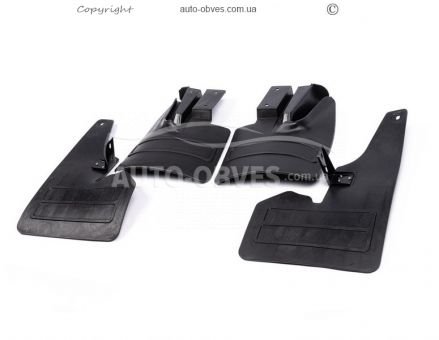 Mud flaps model Ford Transit 1991-2000 - type: set 4 pieces фото 0