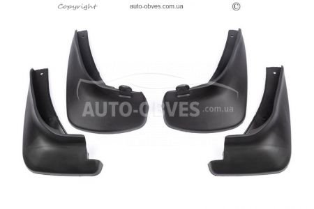 Mud flaps model Hyundai Accent 2006-2010 - type: set 4 pieces фото 1