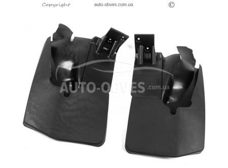 Mudguards model Volkswagen Crafter 2006-2016 - type: 2 pieces Begel rear for 1-roller фото 1