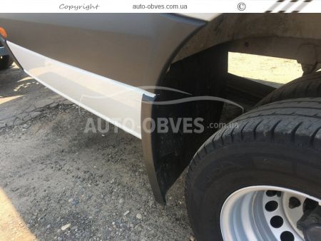 Mud flaps model Mercedes Sprinter 2006-2018 - type: for 2 roller Begel front and rear фото 3
