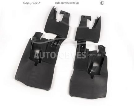 Mud flaps model Volkswagen Crafter 2006-2016 - type: set of 4 pieces, Begel front and rear for 1-roller фото 1