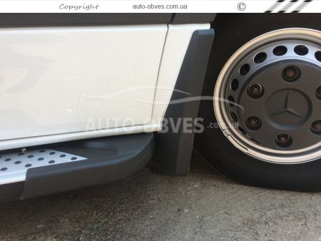 Брызговики модельные Volkswagen Crafter 2006-2016 -тип: 2 шт Begel передние для 1-2 каткового фото 2