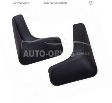 Mudguards Kia Rio RUS QB SD 2015-2017 -type: rear 2pcs фото 0