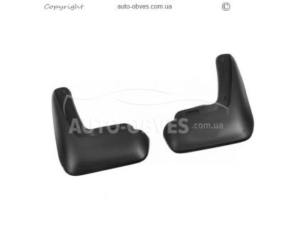 Mudguards Kia Rio SD IV 2017-... -type: rear 2pcs фото 0