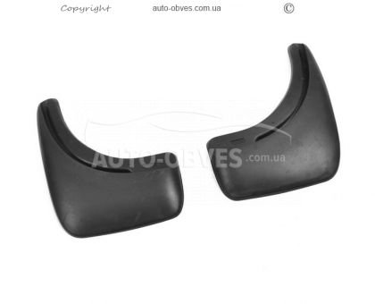 Mudguards Kia Soul PS 2014-2018 -type: rear 2pcs фото 0