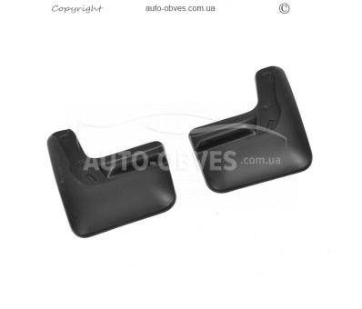 Mudguards Mitsubishi ASX GA0 2017-2020 -type: rear 2pcs, with extended фото 0