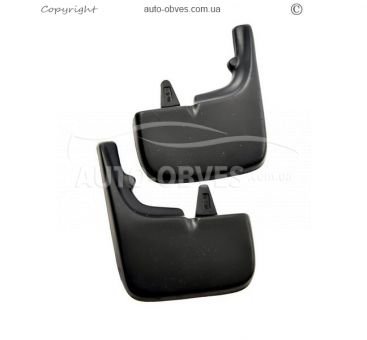 Mudguards Citroen Jumper 2015-... -type: rear 2pcs, with arch extensions фото 0