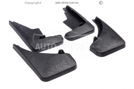 Mud flaps model Jeep Compass 2006-2011 - type: set 4 pieces фото 0
