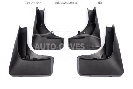 Mud flaps model Nissan X-trail t32, Rogue 2017-2021 - type: set 4 pcs фото 0