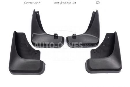 Mud flaps model Ford Escape 2008-2013 - type: set 4 pieces фото 1