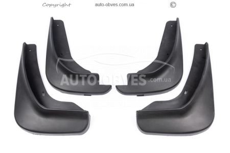 Mud flaps model Ford Mondeo 2008-2014 - type: set 4 pieces фото 1