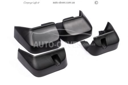 Mud flaps model Subaru Forester 2008-2012 - type: set 4 pieces фото 0
