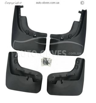 Mud flaps model Volkswagen Tiguan 2007-2016 -type: set 4pcs фото 0