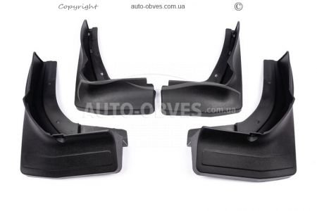 Mud flaps model Mercedes GL, GLS class X166 - type: set of 4 pieces, without thresholds фото 1