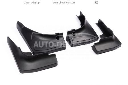 Mud flaps model Mercedes GLC coupe C253 - type: set of 4 pieces, without thresholds фото 0