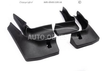 Mud flaps model Mercedes GLE coupe C292 - type: set of 4 pieces, without thresholds фото 0
