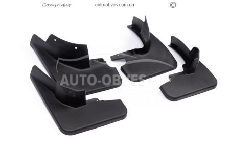 Mud flaps model Mercedes ML w164 - type: set of 4 pieces, without thresholds фото 0