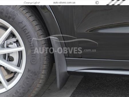 Mud flaps model Mercedes GLE 167 - type: set of 4 pieces, without thresholds model 450 фото 3