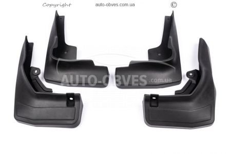 Mudguards model Mercedes GLC X253 -type: set of 4pcs 2019-… фото 1