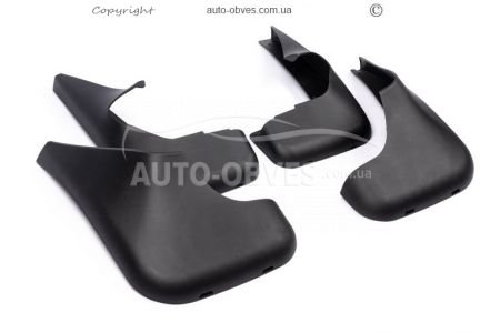 Mud flaps model BMW X5 E53 1999-2006 - type: set of 4 pieces, with thresholds фото 0