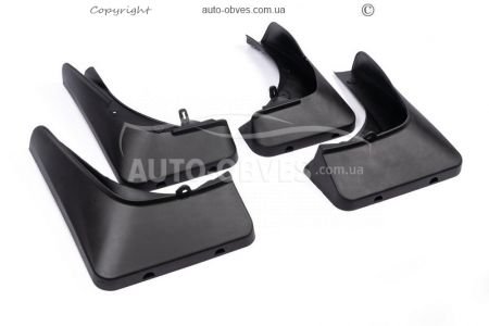 Mud flaps model BMW X5 F15 2013-2018 - type: set of 4 pieces, with thresholds фото 0