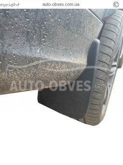 Mud flaps model Audi Q7 2007-2014 -type: rear 2pcs фото 0