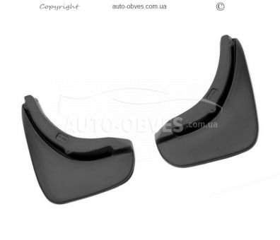 Mud flaps Skoda Octavia 2010-2012 -type: rear 2pcs фото 0