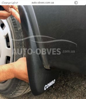 Mudguards Opel Combo 2012-2018 -type: front 2pcs, without fasteners фото 2