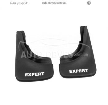 Mud flaps Peugeot Expert 2007-2016 -type: rear 2pcs, without fasteners фото 1