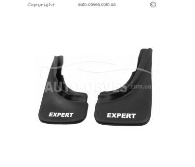 Mud flaps Peugeot Expert 2007-2016 -type: rear 2pcs, without fasteners фото 0