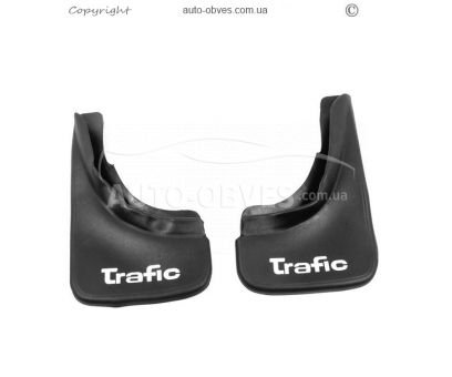 Mudguards Renault Trafic -type: rear 2pcs, without fasteners фото 1