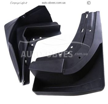 Mudguards Mercedes GL class X166 2012-2017 - type: set of 4 pieces, under the thresholds фото 2