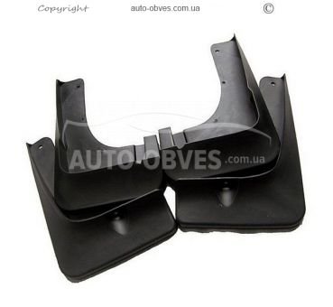 Mudguards Mitsubishi Outlander 2013-2015 -type: set 4pcs фото 0