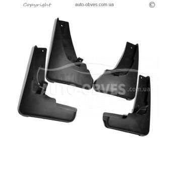 Mudguards Nissan X-Trail t31 2007-2014 -type: set 4pcs фото 0