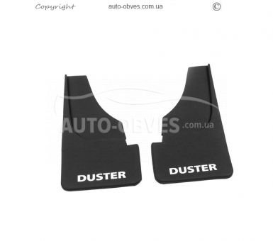 Mudguards Dacia Duster 2010-2018 -type: front 2pcs, without fasteners фото 1