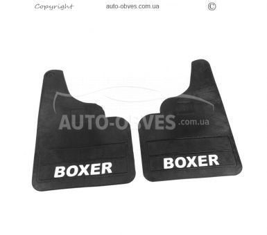 Mudguards Peugeot Boxer -type: rear 2pcs, without fasteners фото 1